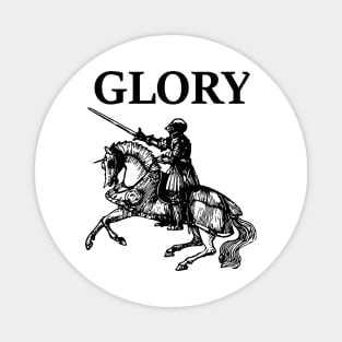 Medieval Knight Glory Magnet